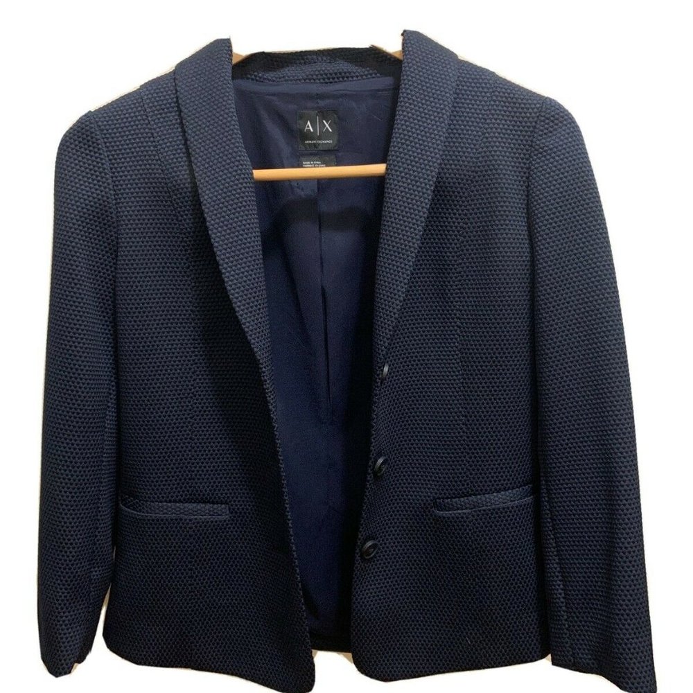 Armani Exchange Blazer Navy Size 2